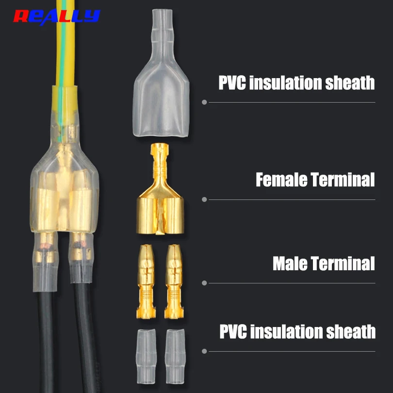 10-30-50Sets-One-Female-And-Two-Male-4-0-Bullet-Terminal-Electrical-Wire-Connector-Diameter-1